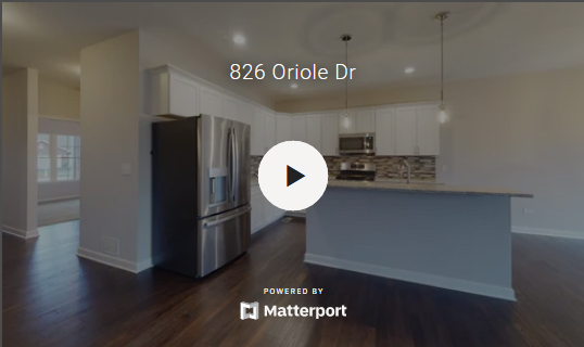 826 Oriole Dr. 2 Bedroom Townhome in Peotone Virtual Tour
